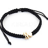 Alloy Beads Braided Bead Bracelets FS-WGADCE6-14-1