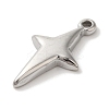 304 Stainless Steel Pendants STAS-C110-02P-2