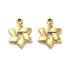 304 Stainless Steel Pendants STAS-L022-117G-1