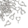 SHEGRACE Brass Ice Pick Pinch Bails XGRQ1U155-370P-1