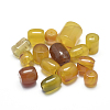 Natural Yellow Agate Beads G-L533-51-1