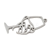 304 Stainless Steel Pendants STAS-G355-03P-2