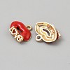 Alloy Enamel Pendants FIND-TAC0039-010G-2