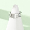 304 Stainless Steel Cuff Open Rings SA-CBACA70-01A-P-2