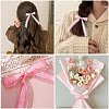 1Roll Solid Color Organza Ribbons ORIB-CY0001-02M-4