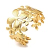 304 Stainless Steel Cuff Bangles BJEW-L705-04A-G-4