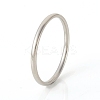 Tarnish Resistant 201 Stainless Steel Plain Band Rings RJEW-G107-1.5mm-7-P-1