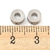 Rack Plating Brass Micro Pave Cubic Zirconia Spacer Beads KK-F089-39B-P05-2