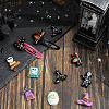 54Pcs 9 Styles Halloween Opaque Resin Decoden Cabochons RESI-SC0005-71A-4