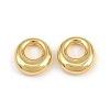 Brass European Beads KK-CBA78C7-33C-G-1