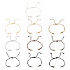 30Pcs 10 Styles Adjustable Waxed Polyester Cord Bracelet Making AJEW-TAC00052-1