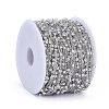 Brass Flat Oval Cable Chains CHC018Y-NFK-5