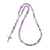 Cross Charm Wrap Style Bracelet PW-WG588AF-13-1