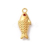 304 Stainless Steel Rhinestone Pendants STAS-M110-27G-2