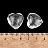 Natural Quartz Crystal Heart Palm Stones G-P609-A02-01-3