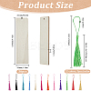36Pcs 12 Colors Polyester Tassel Decorations FIND-SP0002-64-2