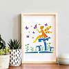 Large Plastic Reusable Drawing Painting Stencils Templates Sets DIY-WH0172-087-5