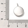 Brass Pendant Rhinestone Settings KK-U038-12P-3