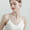 4 Strands Natural Freshwater Shell Dyed Beads Strands SHEL-SC0001-75-5
