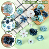 60Pcs Cloth Flower DIY-SP0005-73D-3