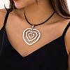 Alloy Pendant Necklaces LS-NJEW-K261-09A-AS-1