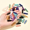 5Pcs Natural Obsidian Healing Stones G-FS0005-83I-8