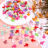 300Pcs 2 Styles Acrylic Beads OACR-HY0001-24-4