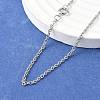 316 Surgical Stainless Steel Cable Chain Necklaces NJEW-JN01047-04-1