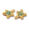 Alloy Enamel Pendants ENAM-B056-08G-3