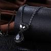 Trendy Alloy Pendant Necklaces NJEW-BB33981-5