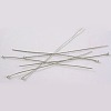 Platinum Plated DIY Jewelry Brass Ball Head Pins for Most Unique Necklace Design X-RP0.5X30mm-1