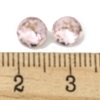 Glass Rhinestone Cabochons RGLA-L029-13B-223-3