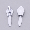 Iron Invisible Zipper Pull Slider Head IFIN-WH0057-09H-1