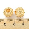 Rack Plating Alloy European Beads FIND-B034-23G-3
