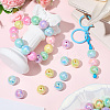 60Pcs Opaque Acrylic Beads MACR-SC0001-75-4