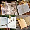 2Pcs 2 Styles Alloy Hand Shaped Bookmark Clip AJEW-CP0006-93-4