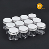 Transparent Plastic Bead Containers CON-BC0004-87-5