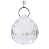 Faceted Crystal Glass Ball Chandelier Suncatchers Prisms LS-AJEW-G025-A01-4