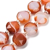 Natural Banded Agate Beads Strands G-C116-A180-01B-2