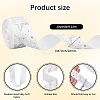 10 Yards Gold Stamping Star Polyester Printed Ribbon OCOR-WH20012-23C-2