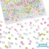 540Pcs 9 Colors Transparent Baking Paint Glass Beads DGLA-YW0001-48A-1