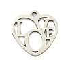 Non-Tarnish 201 Stainless Steel Charms LS-STAS-M015-29P-1