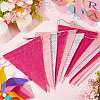 Linen & Twine Pennant Flags Banners DIY-WH20001-99A-3