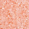 Baking Paint Transparent Glass Beads DGLA-T004-07I-2