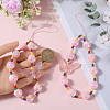 Acrylic Beaded Mobile Phone Lanyard Wrist Strap AJEW-WH20006-62-3
