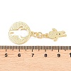 Brass Micro Pave Cubic Zirconia Pendants KK-C162-052G-3