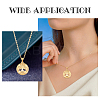 PVD Vacuum Plating 304 Stainless Steel Pendants STAS-UN0019-13-5