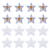 24Pcs 2 Styles Polyester Heat Transfer Vinyl Sheets PATC-TA0001-23-1