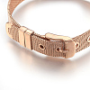 304 Stainless Steel Watch Bands WACH-P015-02RG-2