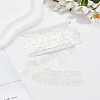 2.5Yards Satin Elastic Pleated Lace Trim OCOR-LP0003-29A-1